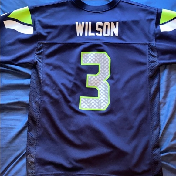 Russell Wilson Seattle Jersey - Picture 2 of 3